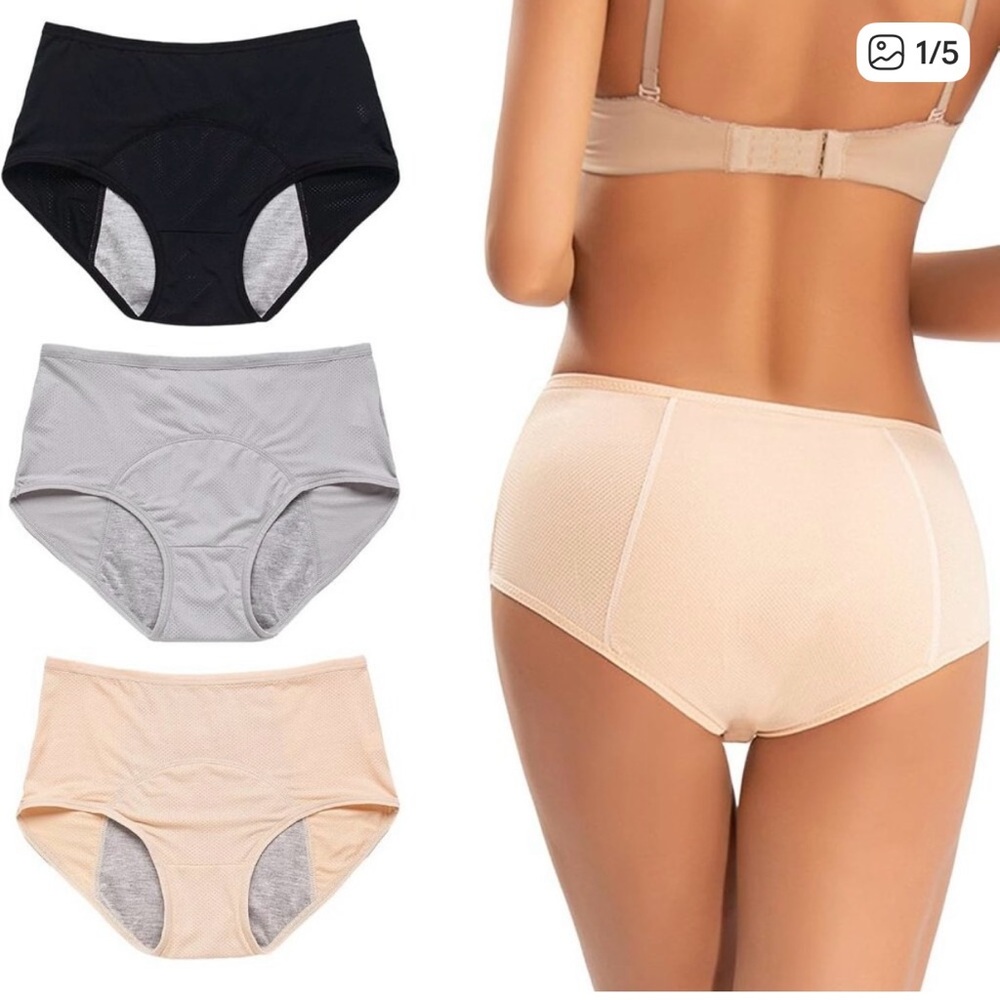 5 for $25!! Everdries Washable & Reusable Incontinence Underwear XXS